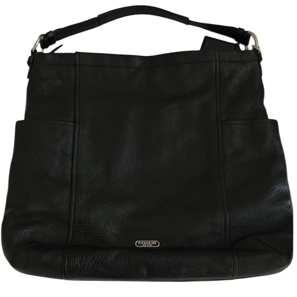COACH Black Leather Women's Bag - Picture 1 of 14